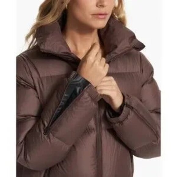 Vuori Hillside Down puffer Jacket brown Sz M - Picture 9 of 11